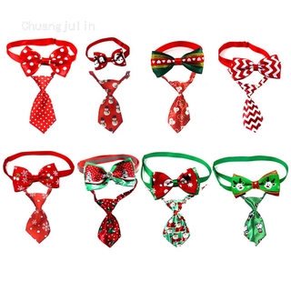 Cute Christmas Dog Cat Pet Puppy Bow knot Necktie Collar Bow Tie Clothes