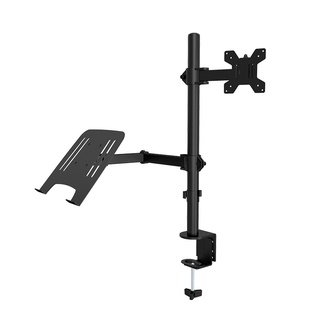 DUAL MONITOR MOUNT / BRACKET C-Clamp-Including laptop stand 2021 Dual Monitor Bracket Lapto (8)