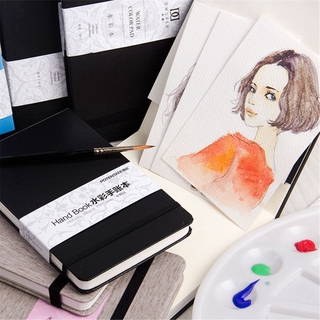 ♡ ♡ 300gsm 24 Sheets Watercolor Pad Sketch Stationery Notebook For Drawing Marker
