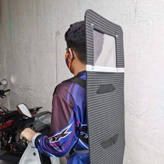 Motorcycle Backrider Shield Barrier