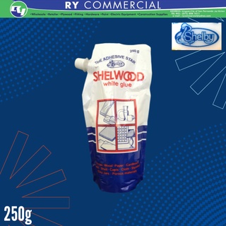 SHELBY SHELWOOD GLUE WOOD ADHESIVE WHITE (250G)