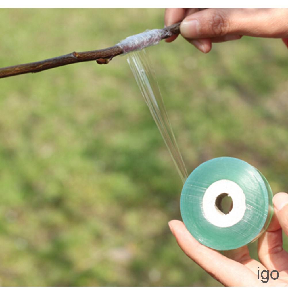 IGO 2cm*100m Grafting Tape Stretchable Self-adhesive For Garden Tree Seedling
