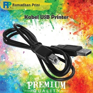 Black 1.5m Epson Printer USB Cable
