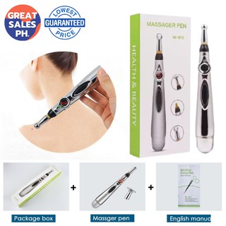 Electronic Acupuncture Pen Therapy Pen Meridian Energy Heal Massage Pain Relief