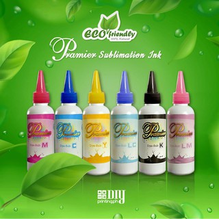 Sublimation Ink 100ML 6 Colors Pramier itech Brand provides high quality print on synthetic fabric