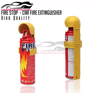 Car Fire Extinguisher - w/ Portable stand Fire Stop 500 ml for car, motorcycle Bose Car Accessories
