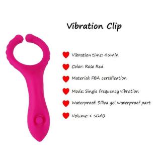 Nipple Clip Vibrator For Woman G spot Stimulate Vibrator Stimulation Masturbate Nipple Massager (2)
