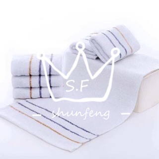 SF 12pcs Hand Towel Makapal white