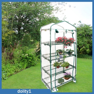 [DOLITY1] Mini Greenhouse Transparent Waterproof Plastic Gardening for