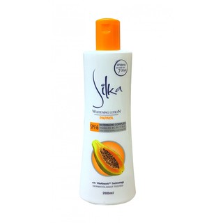 Silka Skin Whitening Papaya Lotion SPF 6 200ml