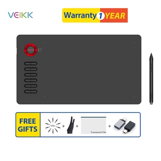 (VEIKK Official store) VEIKK A15 Graphic Drawing Tablet Online Teaching & studyting 8192 levels Batt