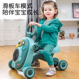 New baby walker three-in-one anti-o-leg baby walker multifunctional trolley anti-rollover sliding to