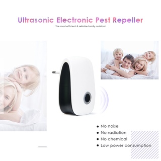 ♙Electronic Ultrasonic Anti Pest Bug Mosquito Cockroach Mouse Killer Repeller Rejector for Mouse Mos