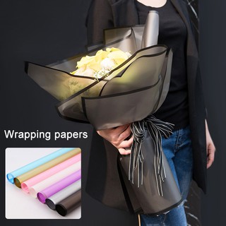 20pcs Flower Packaging Paper Frosted Florist Supplies Handmade Material Bouquet Pack Wrapping Paper