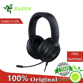 Razer Kraken X USB ultralight gaming headset: 7.1 surround sound-lightweight frame-* Sign lighting-w