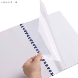 ∋●Acetate PVC Binding Cover 200 Microns 100pcs LCT Short A4 Long Clear Book Cover