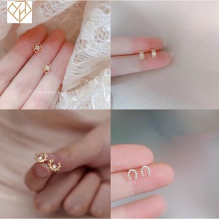 【YH】18k rose gold plated fashion earrings