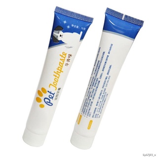 【Ready Stock】 Pet Dog Cat Dental Toothpaste Healthy Oral Cleaning Care For Dog Toothbrush Set