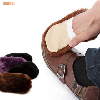 Sunhui（~） New Quick Shine Shoes Shine Sponge Brush Polish Dust Cleaner Cleaning Tool