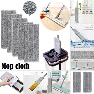 NTPH Replacement Mop Microfiber Washable Spray Mop Household Mop Head Cleaning Pad NTT