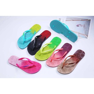 Fashion Slippers #H01 Havaianass Slippers For ladies ( ADD ONE SIZE ) COD