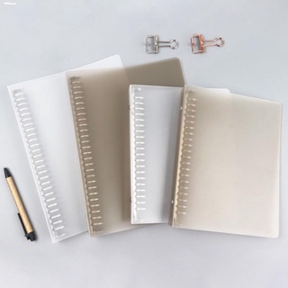 loose leaf☫♛◆New products◎﹍Loose Leaf Metal Clip Binder Cover A5/B5 20/26 Holes