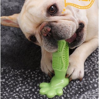 ✙❈✟Bowmeow Pet Dog Dental Toothbrush Toy Teeth Cleaner