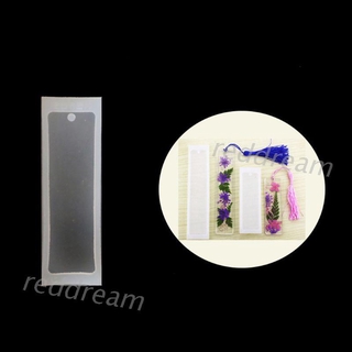 L 2Pcs Rectangle Silicone Bookmark Molds Epoxy Resin Jewelry Silicone Molds Kit