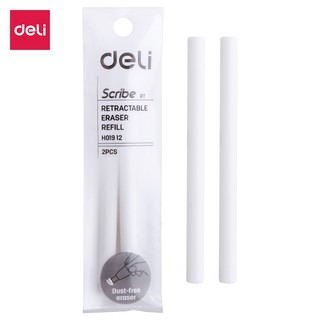Deli EH01912 School Supplies- Scribe Eraser Pen Refill (1PC) (1)