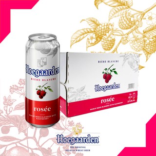Hoegaarden Rosee Beer 500ml Can (Case - 12 Cans)