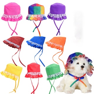 ☁۩❂Summer Pet Hat Dog Hat Pet Supplies