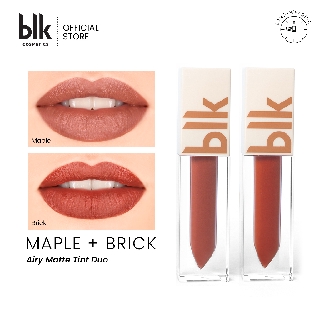 blk cosmetics Universal Matte Tint Duos Brick - Maple Free blk universal Foil Pack
