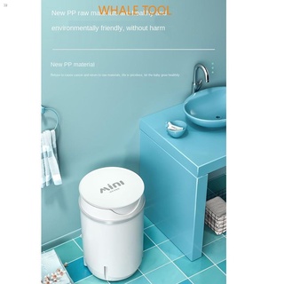 [wholesale]❡COD mini washing machine baby children's single barrel household semi-automatic underwea
