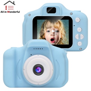 WS Shop Kids Digital Video Camera Mini Rechargeable Children Camera Shockproof 8MP HD Toddler Camera