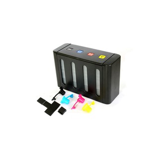 Continous Ink Tank or CISS Tank for Canon and HP Printer 4 Colors DIY Complete Set No Inks Included