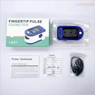 Four-color Portable Fingertip Pulse Oximeter SpO2 Blood Oxygen LED Pulse Oximeter Display LK87