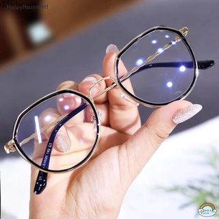 Anti Radiation Glasses for Women Retro Round Glasses Frame Anti Blue Light Eyeglasses H