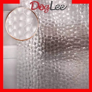 PEVA 3d Clear shower curtains Liner with Hooks thick waterproof bathroom curtain shower curtains set