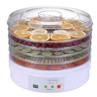 Dehydrator Digital Thermostat 5 layers Temp control PC fruits vegetable nuts herb dryer drier