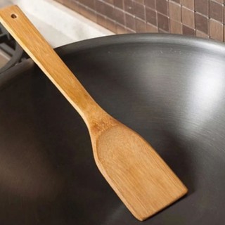 KC 08# Natural Bamboo Wood Turner Sandok Shovel/Wooden Spoon/Wooden Shovel