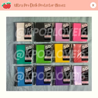 Ultra PRO Standard Deck Protector Sleeves (Matte and Glossy Standard 66mmx91mm 50 pcs)
