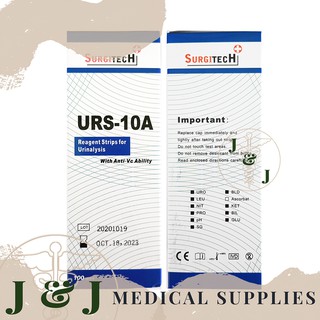 SURGITECH Reagent Strips for Urinalysis URS-10A
