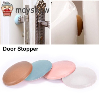 MAYSHOW Rubber Door Handle Stopper Buffer Self Adhesive Wall Protector Doorknob Silicone Crash Pad Anti-slip Sticker Bumper/Multicolor