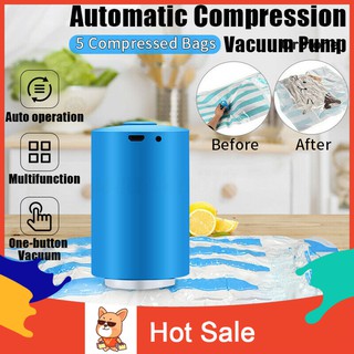 Mini Automatic Compression Electric Vacuum Pump Food Clothes Sealing Machine