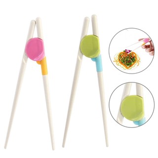 1 Pair Children Training Chopsticks Plastic Chopsticks for Kids Learning