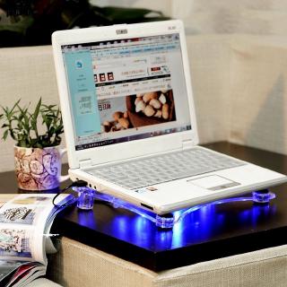 【Puue】 3 Fans USB Cooler Cooling Pad Stand LED Radiator for Laptop PC Notebook 【COD】 (1)