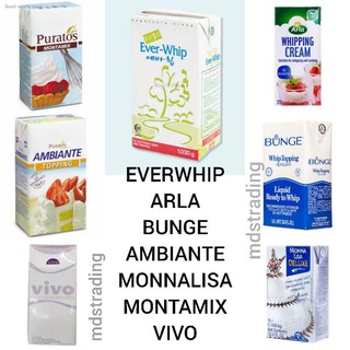 ✁☸Everwhip Bunge Monna Lisa Vivo Non Dairy Whipping Cream