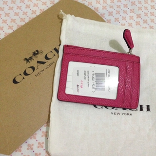 Authentic Coach Mini Skinny Wallet (8)