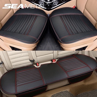 【Ready Stock】₪✁❁SEAMETAL Car Seat Covers Leather Seat Cushion Universal Car Seat Protector