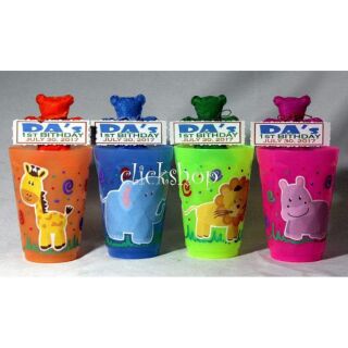Personalized Safari Theme Party Cups Giveaways (1)